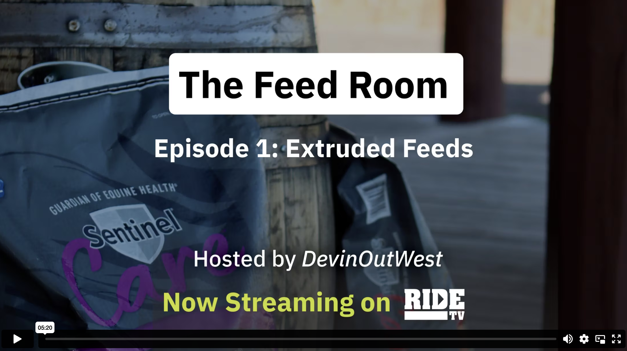 The Feed Room: Extruded Feeds